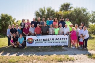 VABI Urban Forest volunteers