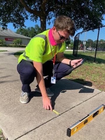 Sarasota County Government featured transportation planning intern Trevor Poole on its Facebook page this summer