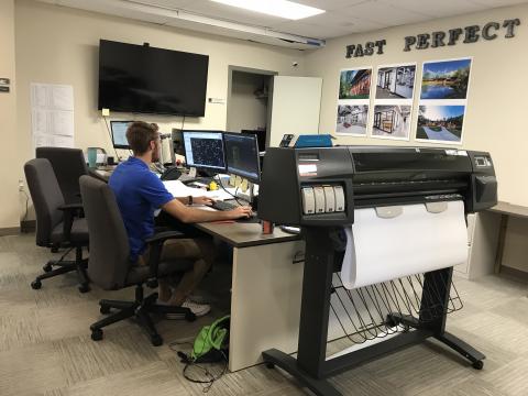 Gator Engineering Student Ben Pepper at his internship