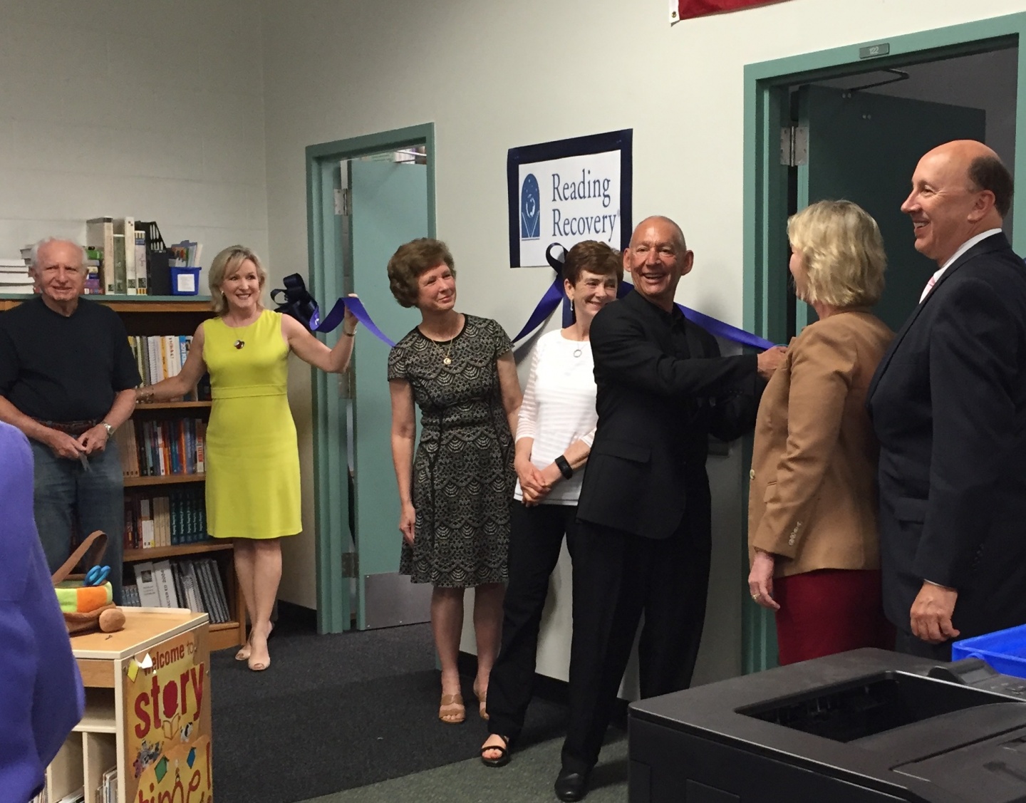 Donors and staff from the Charles and Margery Barancik Foundation and Gulf Coast Community Foundation