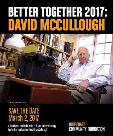 Save the Date David McCullough