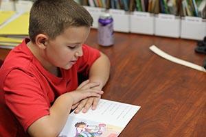 Child reading